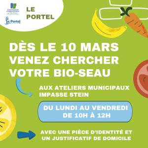 Distribution de bio-seaux